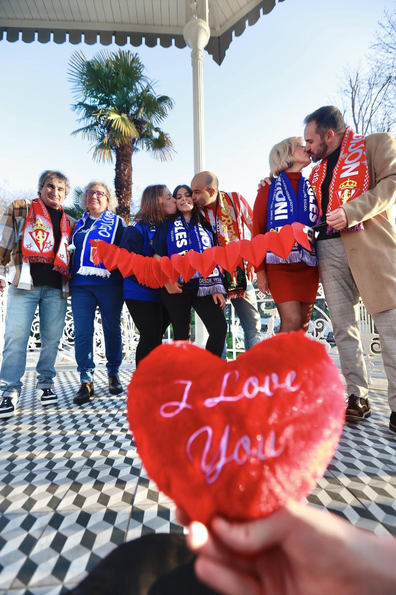 En imágenes: Amor con sabor a derbi