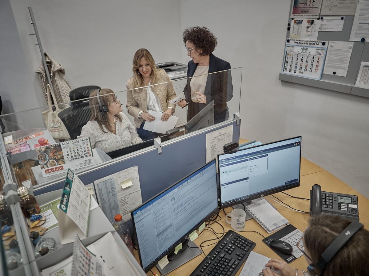 El call center del servicio de atención ciudadana