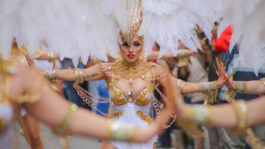 Imagen del desfile concurso de este domingo en Torrevieja/Foto Tony Sevilla