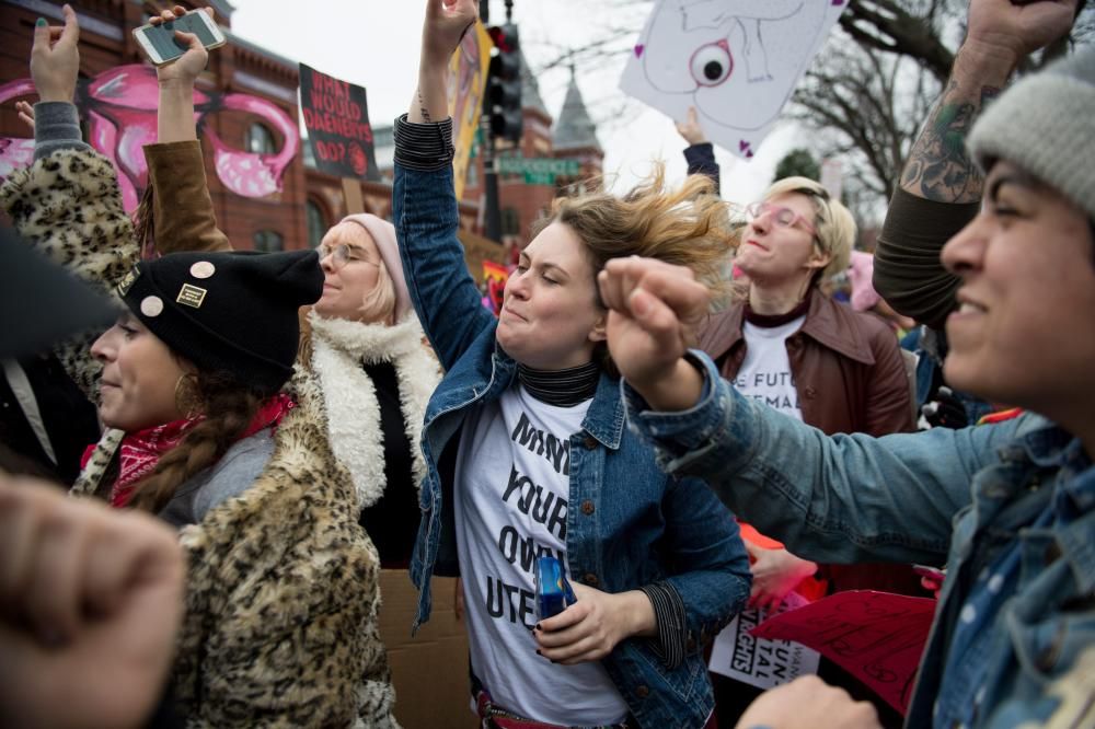 ''Marcha de las Mujeres'' contra Trump en Washington