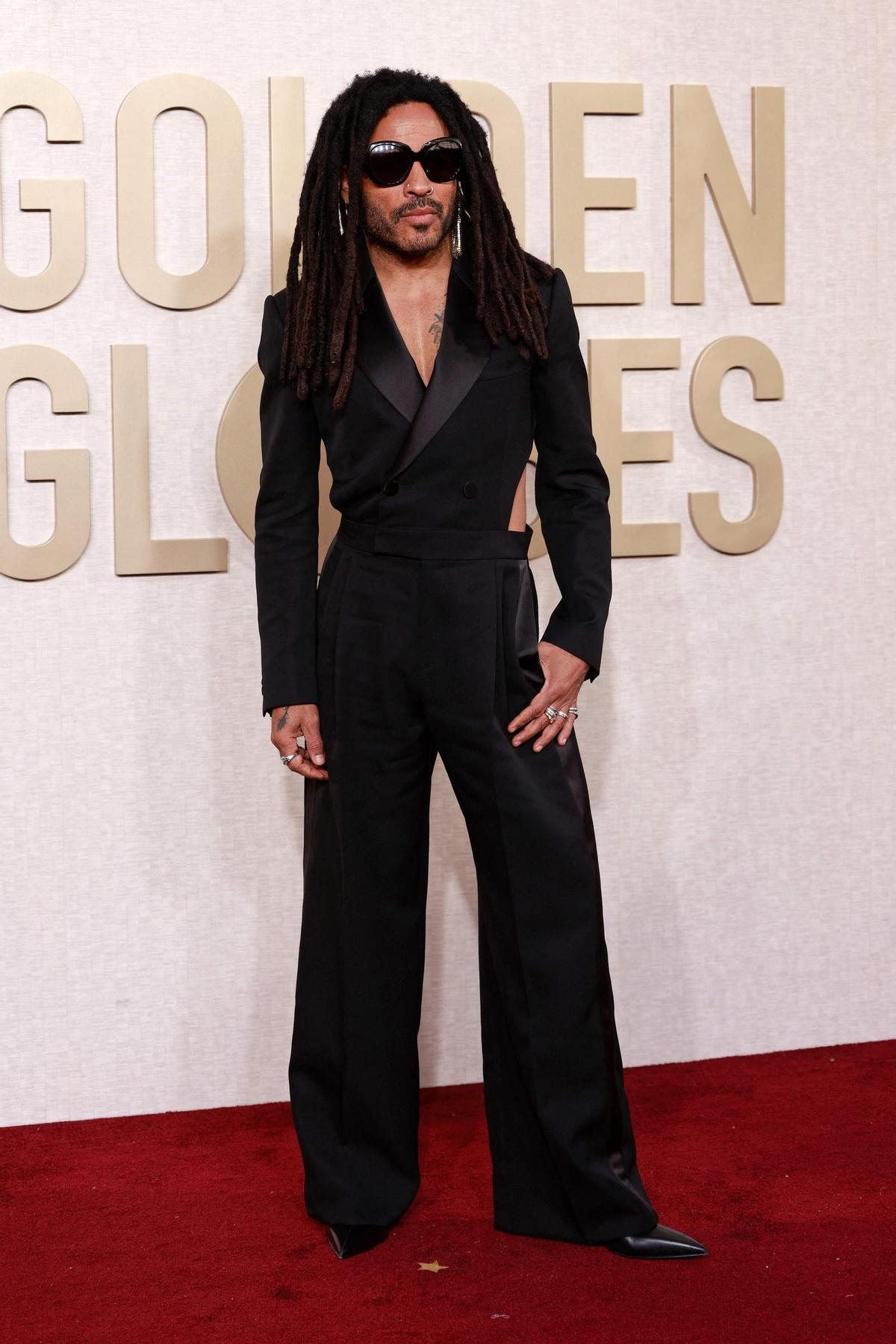 Lenny Kravitz, atrevido, de McQueen.