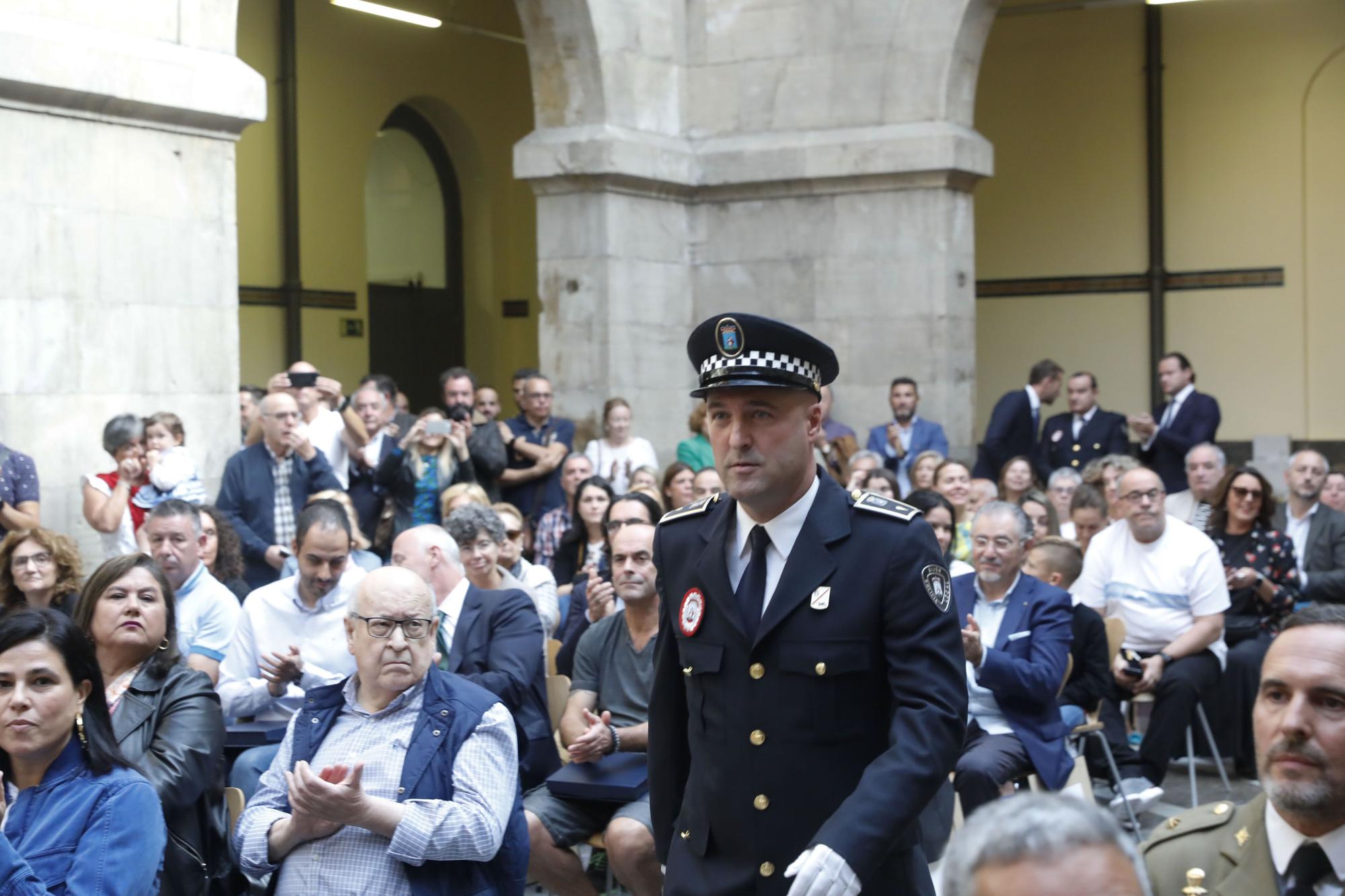 EN IMÁGENES: Así fue la fiesta de la Policía Local de Gijón