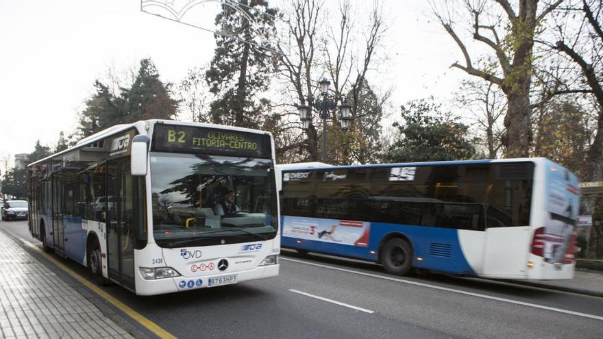 El autobús de Oviedo, gratis para los viajeros