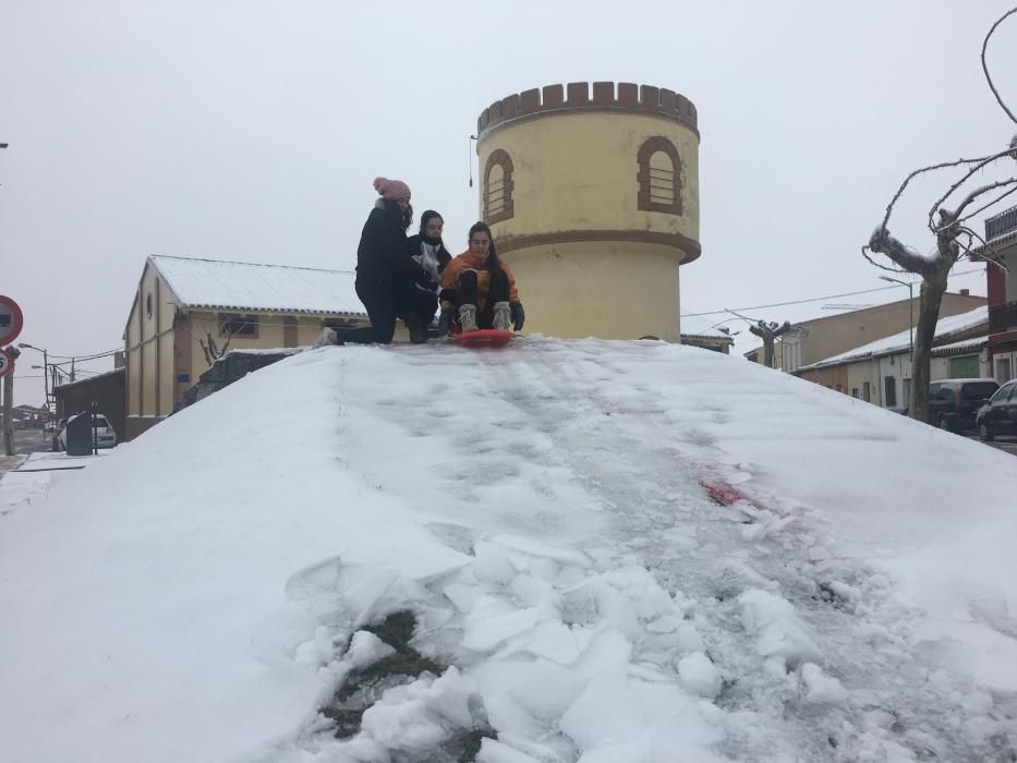 Nieve en Moraleja del Vino