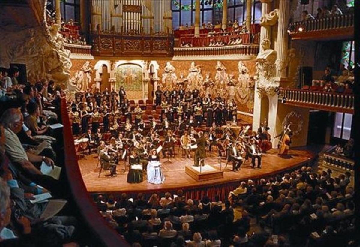 El Palau de la Música celebra jornada de portes obertes. El Palau de la Música celebra jornada de portes obertes.