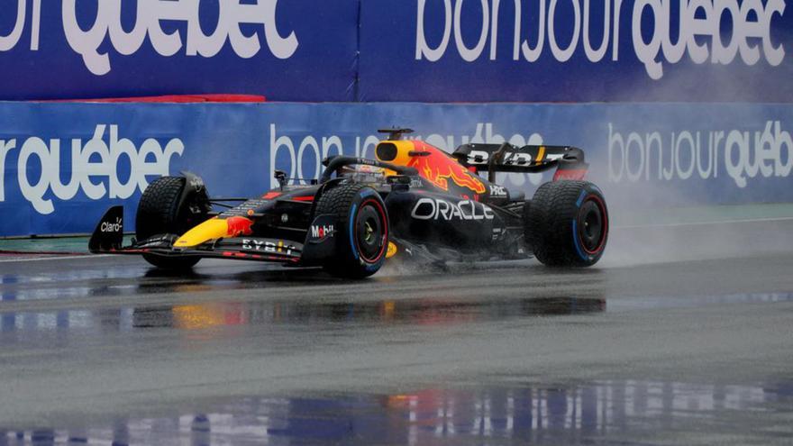 Verstappen és el més ràpid sobre l’asfalt moll del GP de Canadà