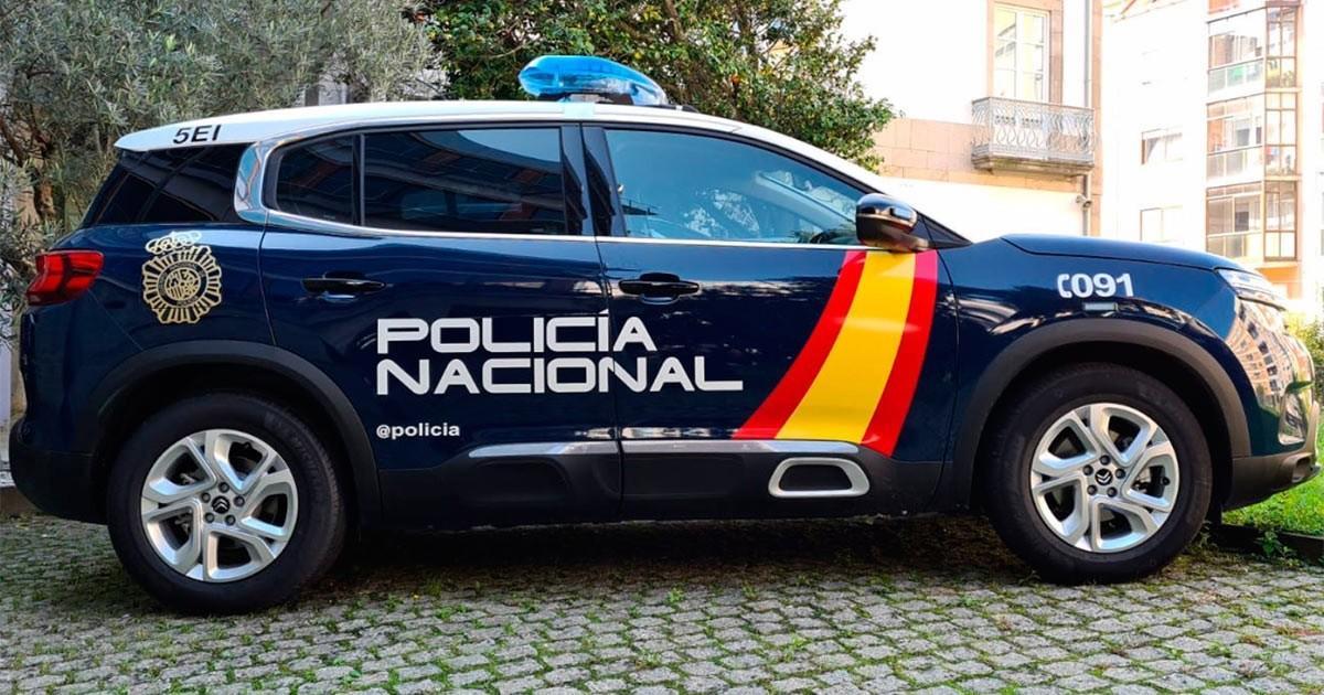 Un coche de la Policía Nacional.