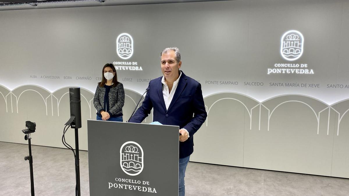 Rafael Domínguez durante su comparecencia