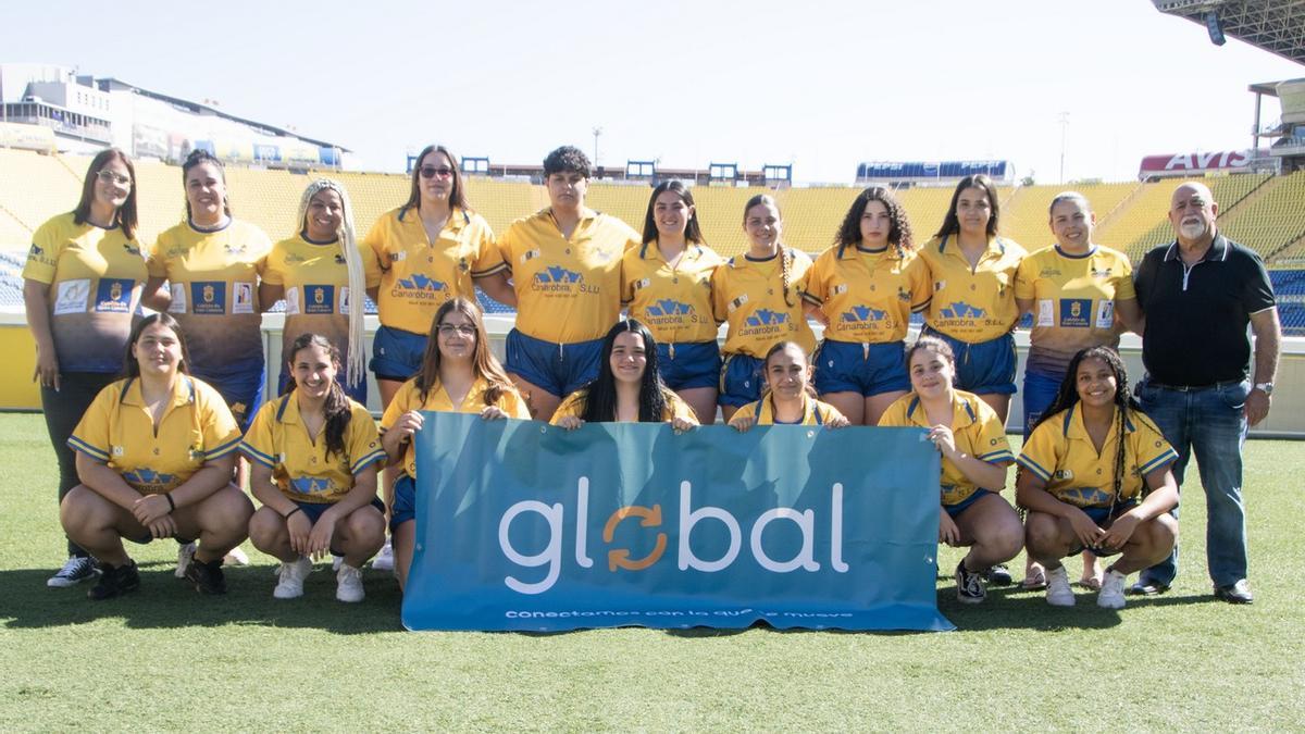 Imagen de la selección juvenil femenina de Gran Canaria que participará en el III Torneo Teya Ramos.