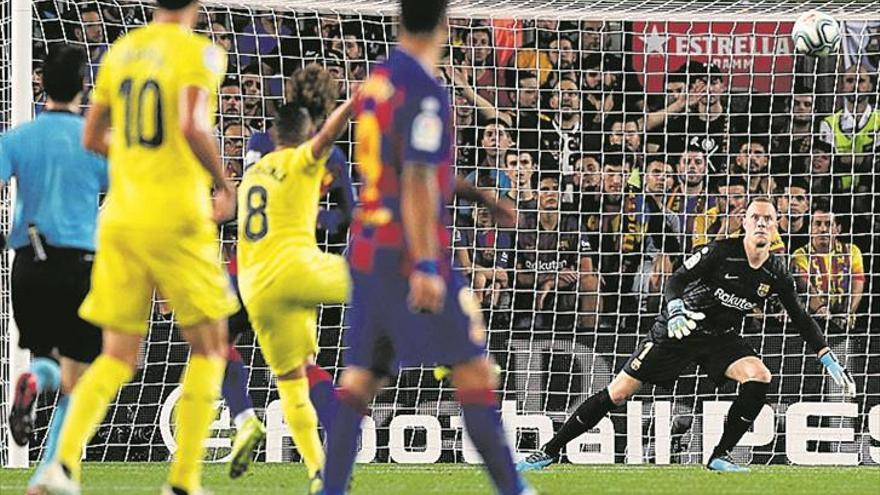 Cazorla, el Messi de un gran Submarino en el Camp Nou