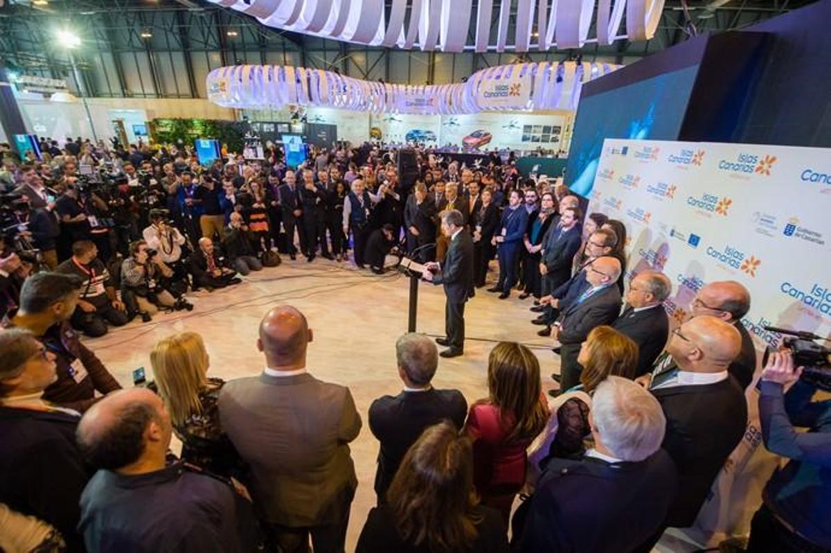 Inauguración de Fitur 2018. Madrid