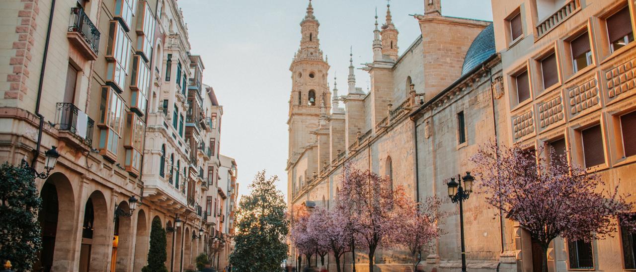 Calle de Logroño, en La Rioja