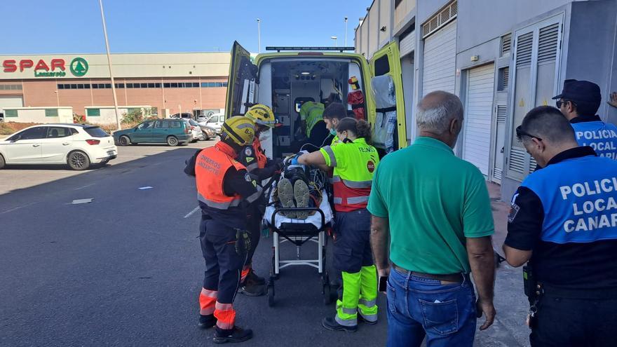 Herido grave tras quedarse atrapado en un montacargas en Lanzarote