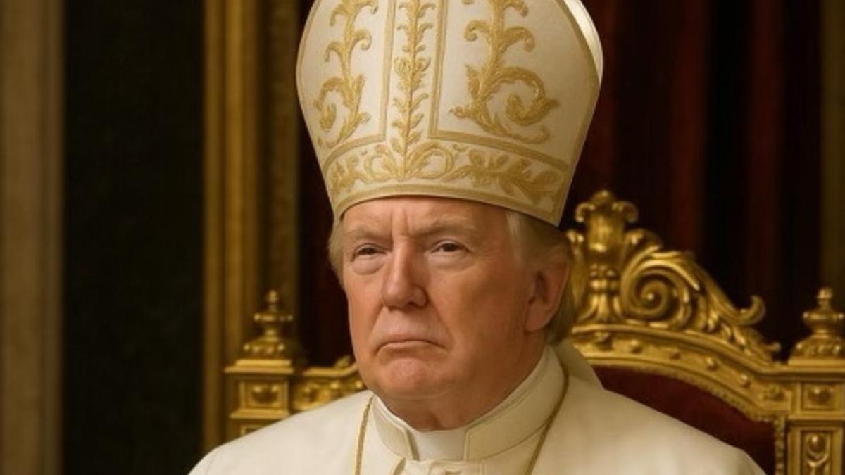 El PP critica a Trump por su foto disfrazado de Papa: "Hiere sensibilidades"
