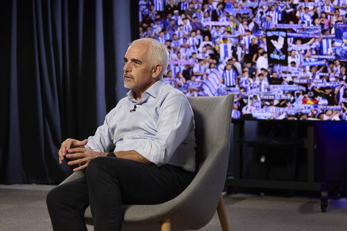 Alan Pace, en la redacción de SPORT