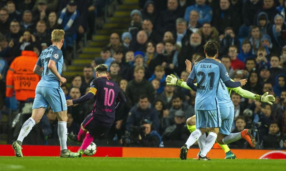 Les imatges del Manchester City - Barça