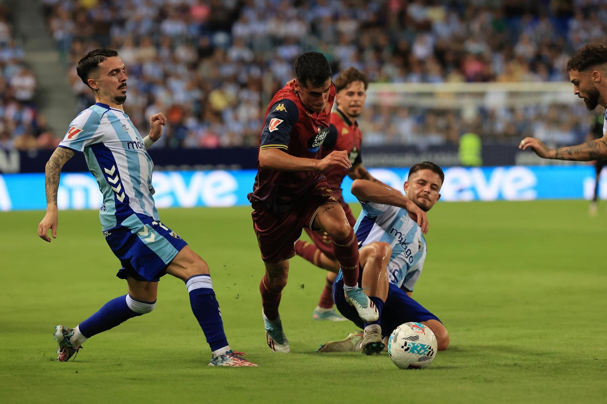 Las mejores imágenes del Málaga 3- Deportivo 0