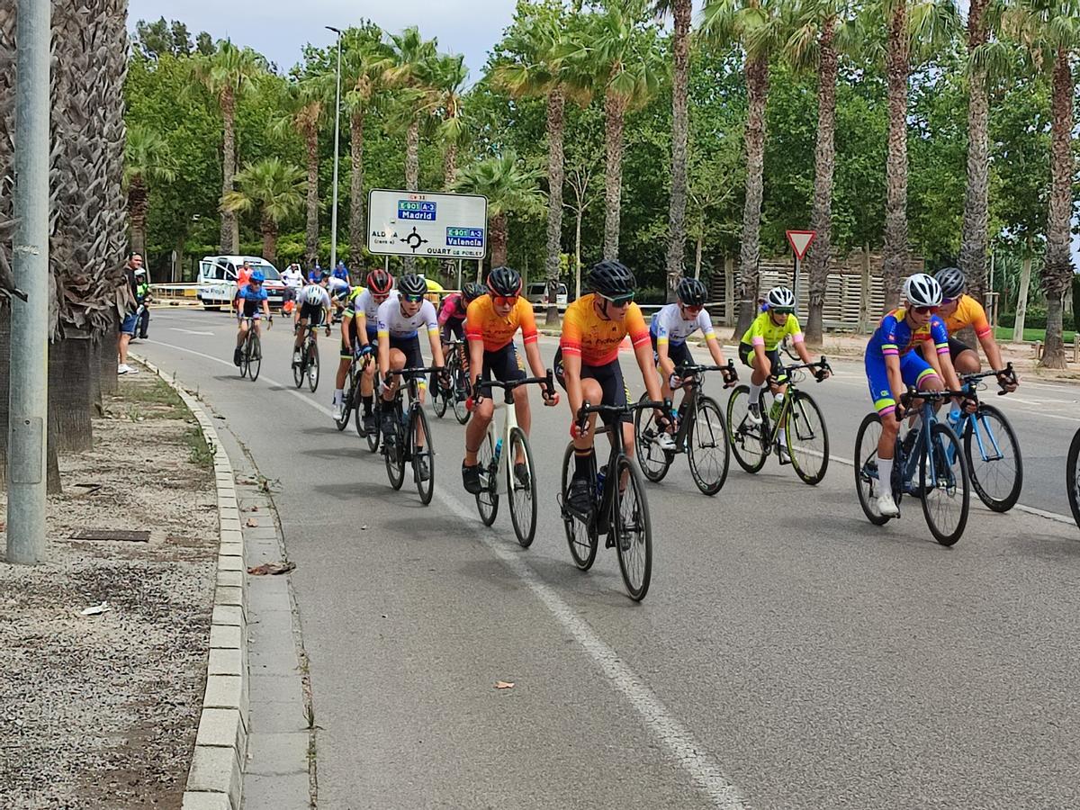 Los participantes en una de las pruebas de la competición.