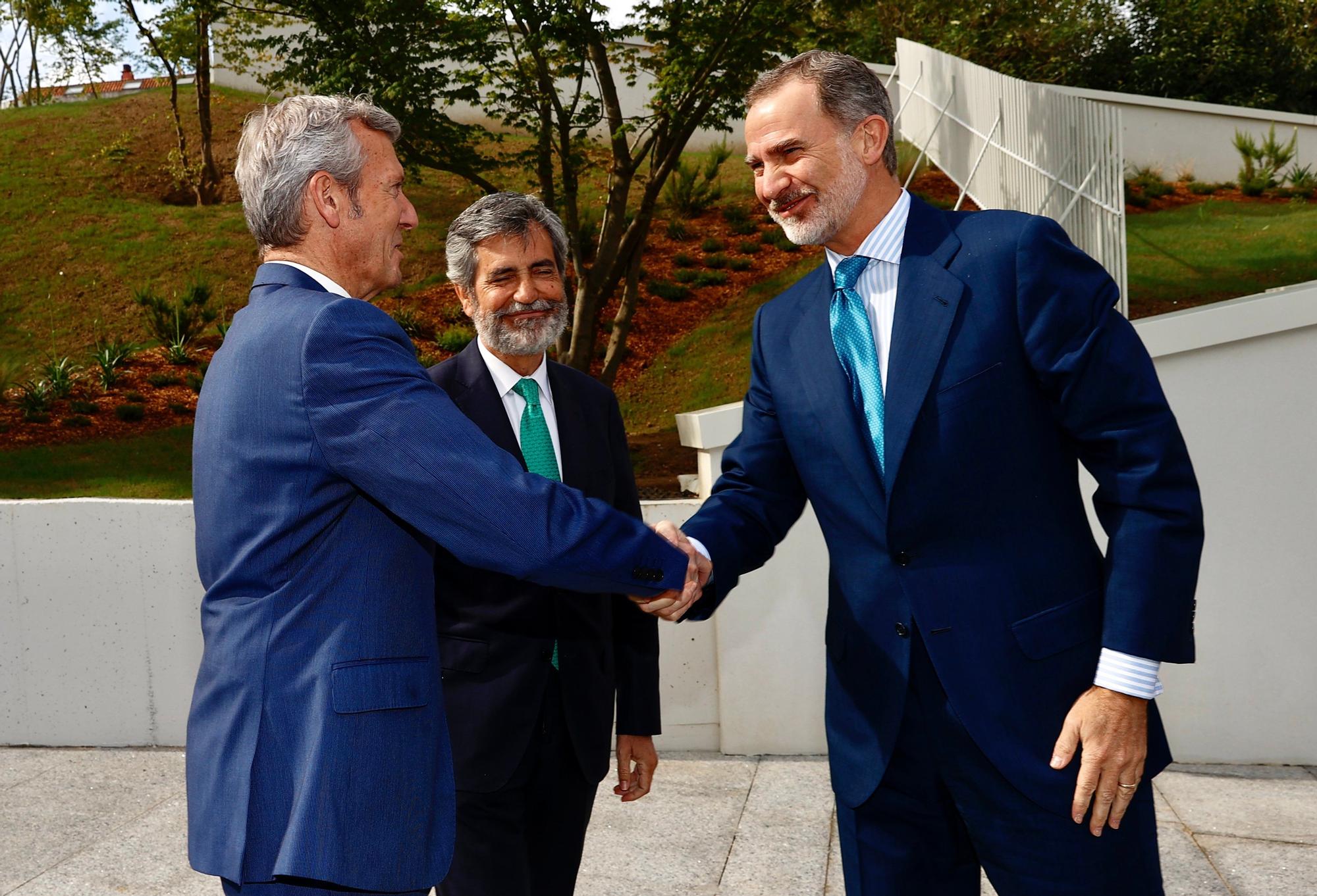 Felipe VI inaugura la Ciudad de la Justicia