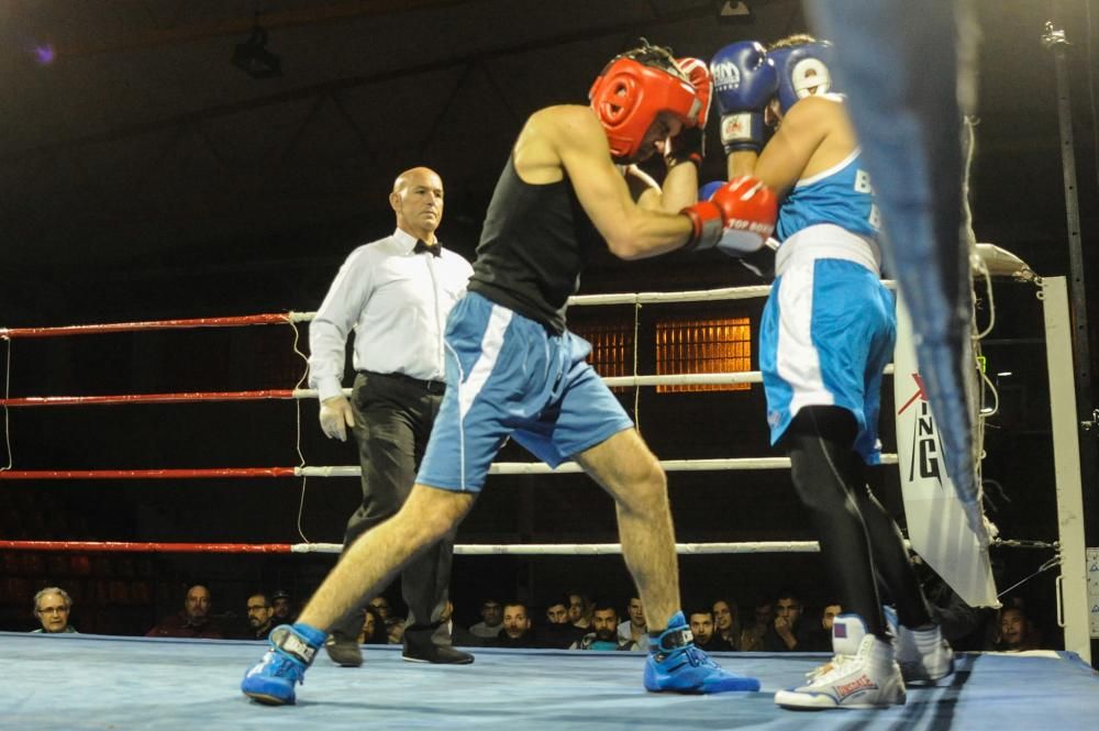 La noche del mejor boxeo gallego