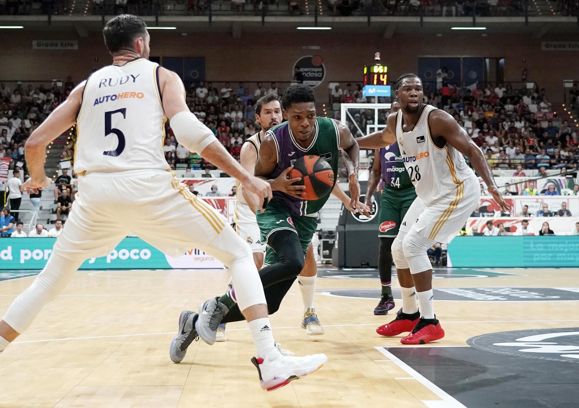 Unicaja - Madrid, final de la Supercopa Endesa 2023