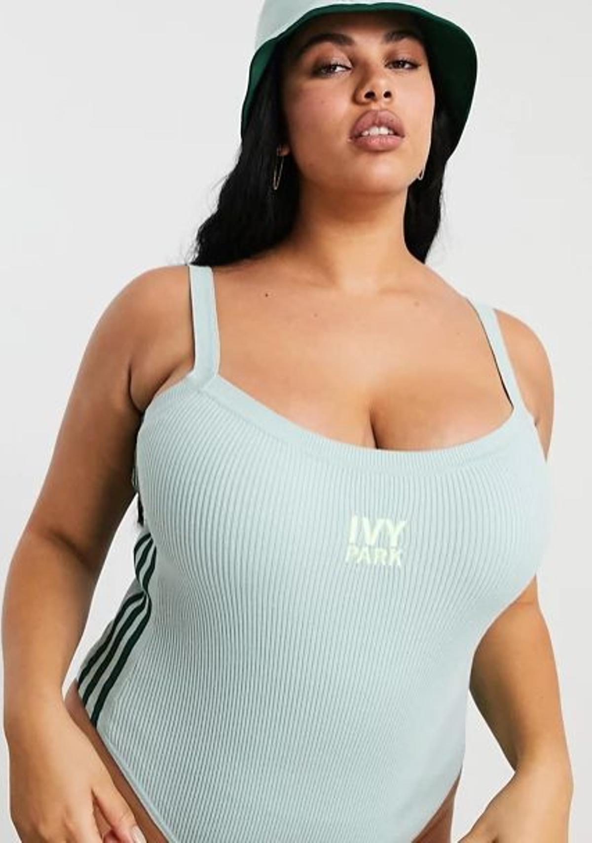 Body verde pastel de punto de adidas x IVY PARK