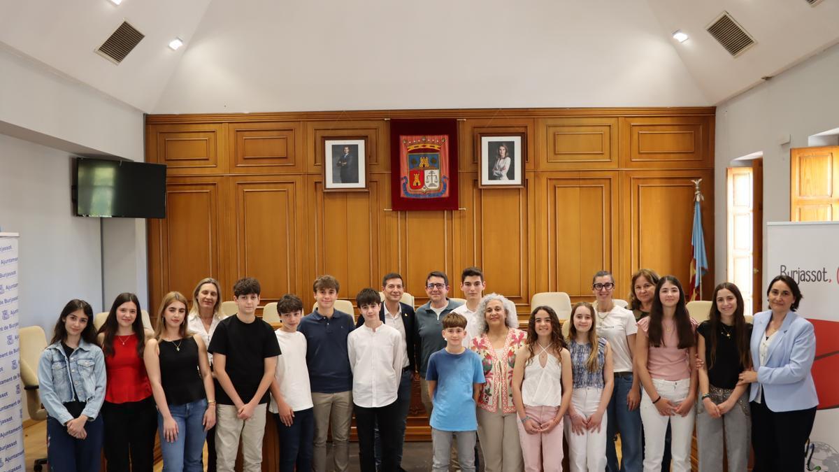 Burjassot premia a sus alumnas y alumnos excelentes.