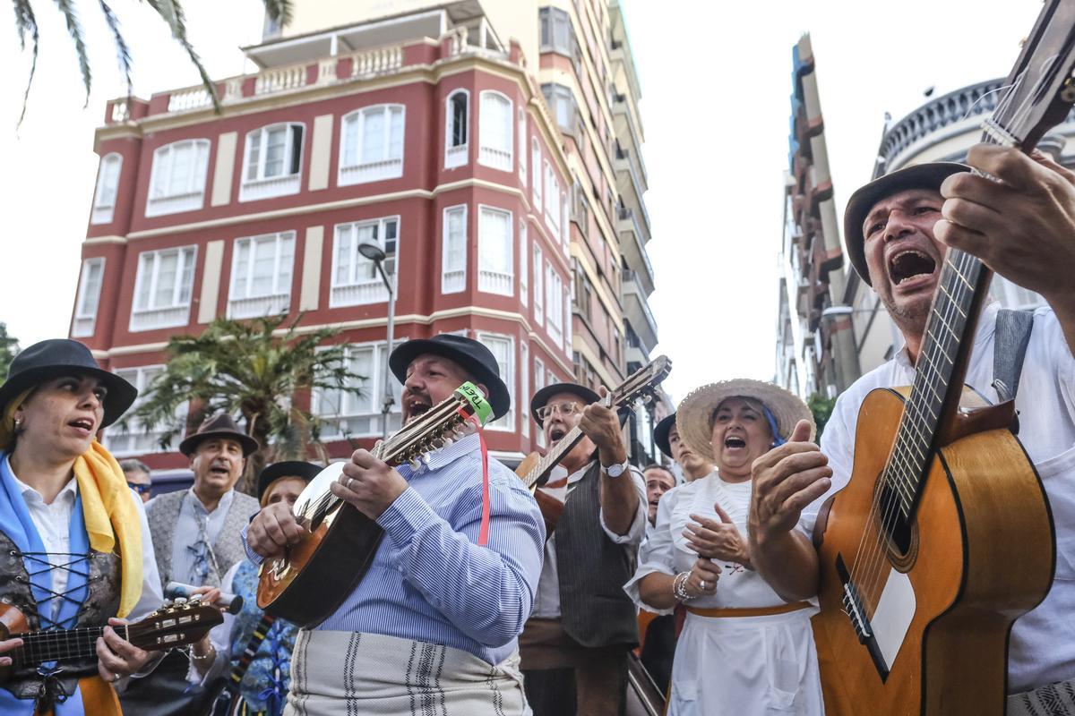 Romería ofrenda a la virgen de La Luz