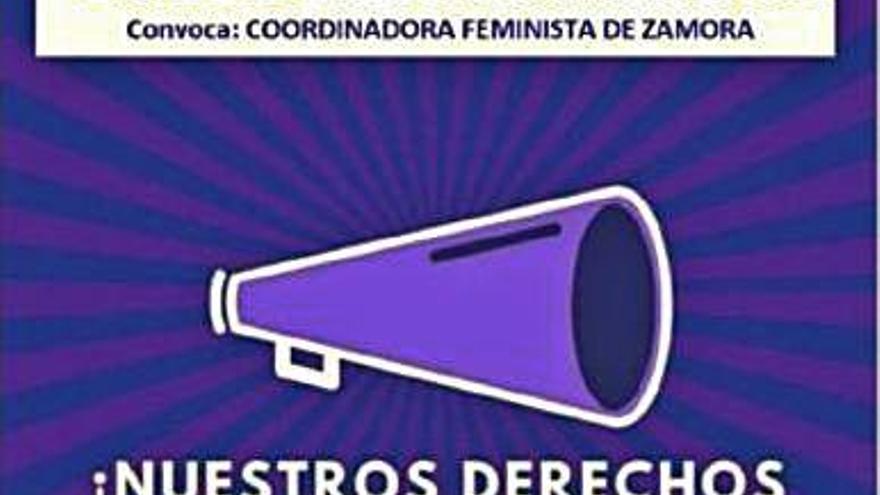 Convocatoria de la Coordinadora Feminista de Zamora.