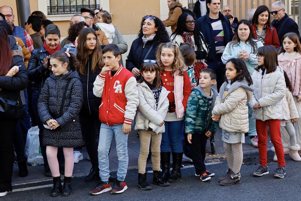 Desfile de Papá Noel en Murcia, en imágenes