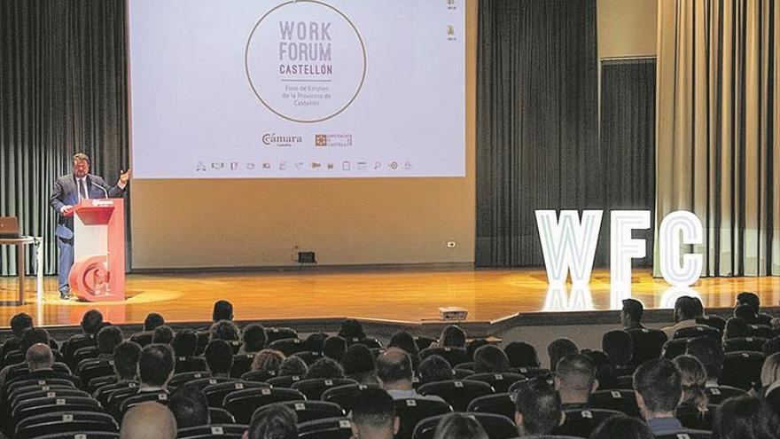 1.500 inscritos en un Work Forum de récord que mira a la juventud en Castellón