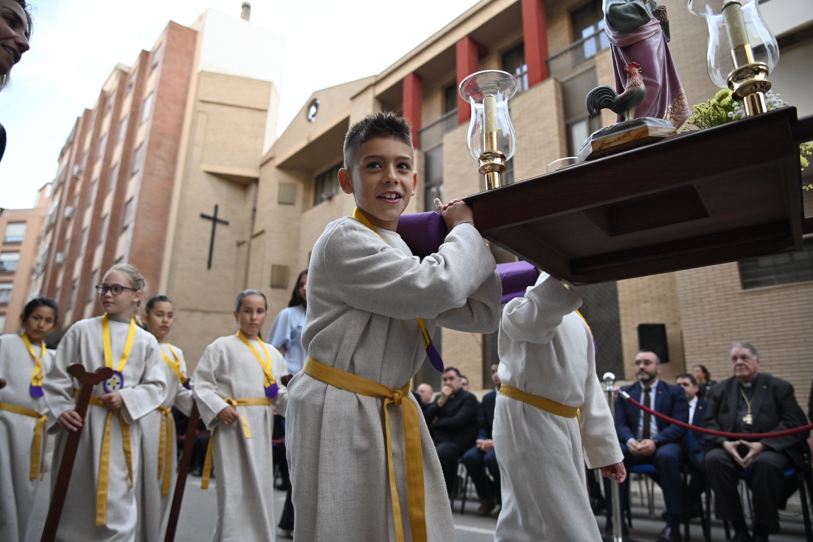 FOTOGALERÍA I Procesión infantil de Semana Santa en Vila-real
