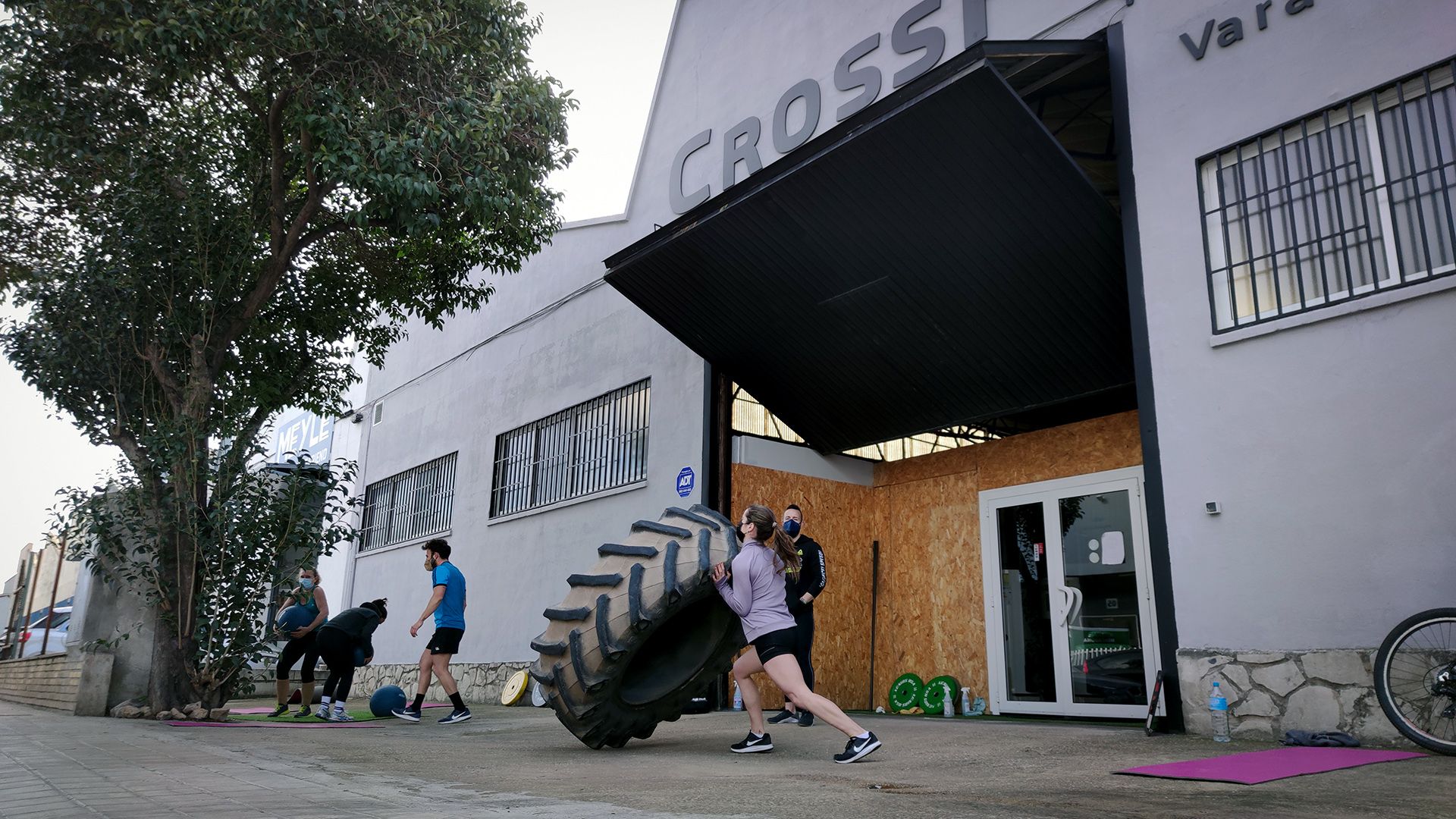 Crossfit al aire libre en València