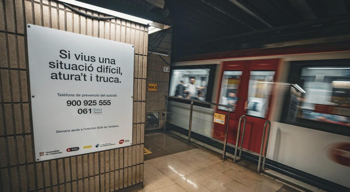 TMB dedica aquest any la causa solidària a la prevenció del suïcidi