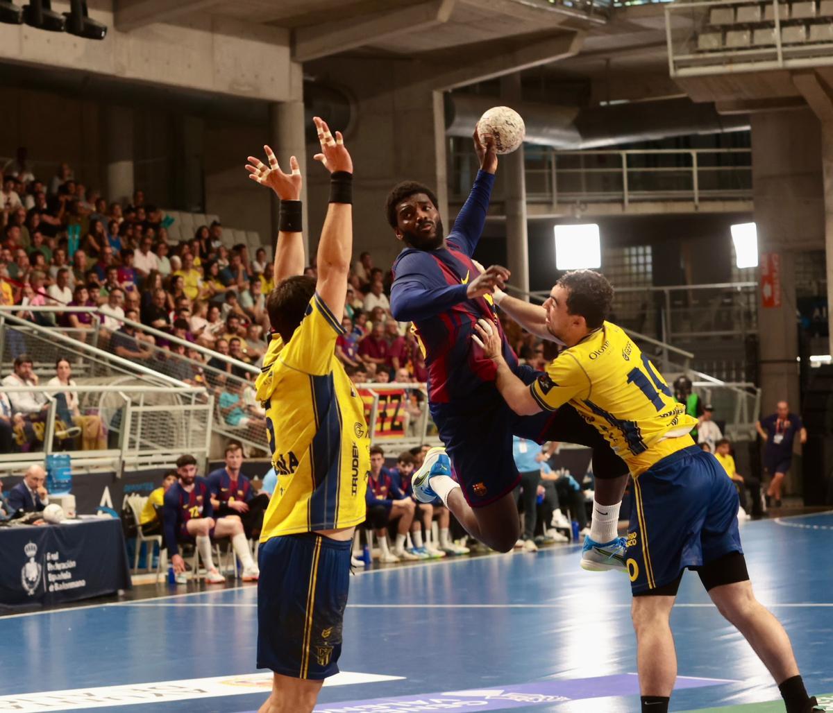 Estas son las imágenes de la final de la Copa del Rey de Balonmano en Alicante