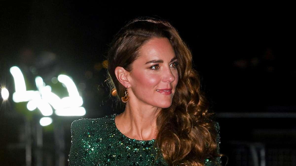 Kate Middleton en la gala benéfica Royal Variety Performance en Londres, 2021
