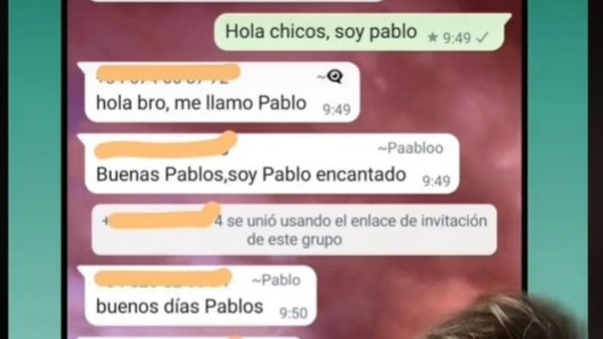 Un grupo de WhatsApp compuesto solo por Pablos causa furor en redes El Periódico