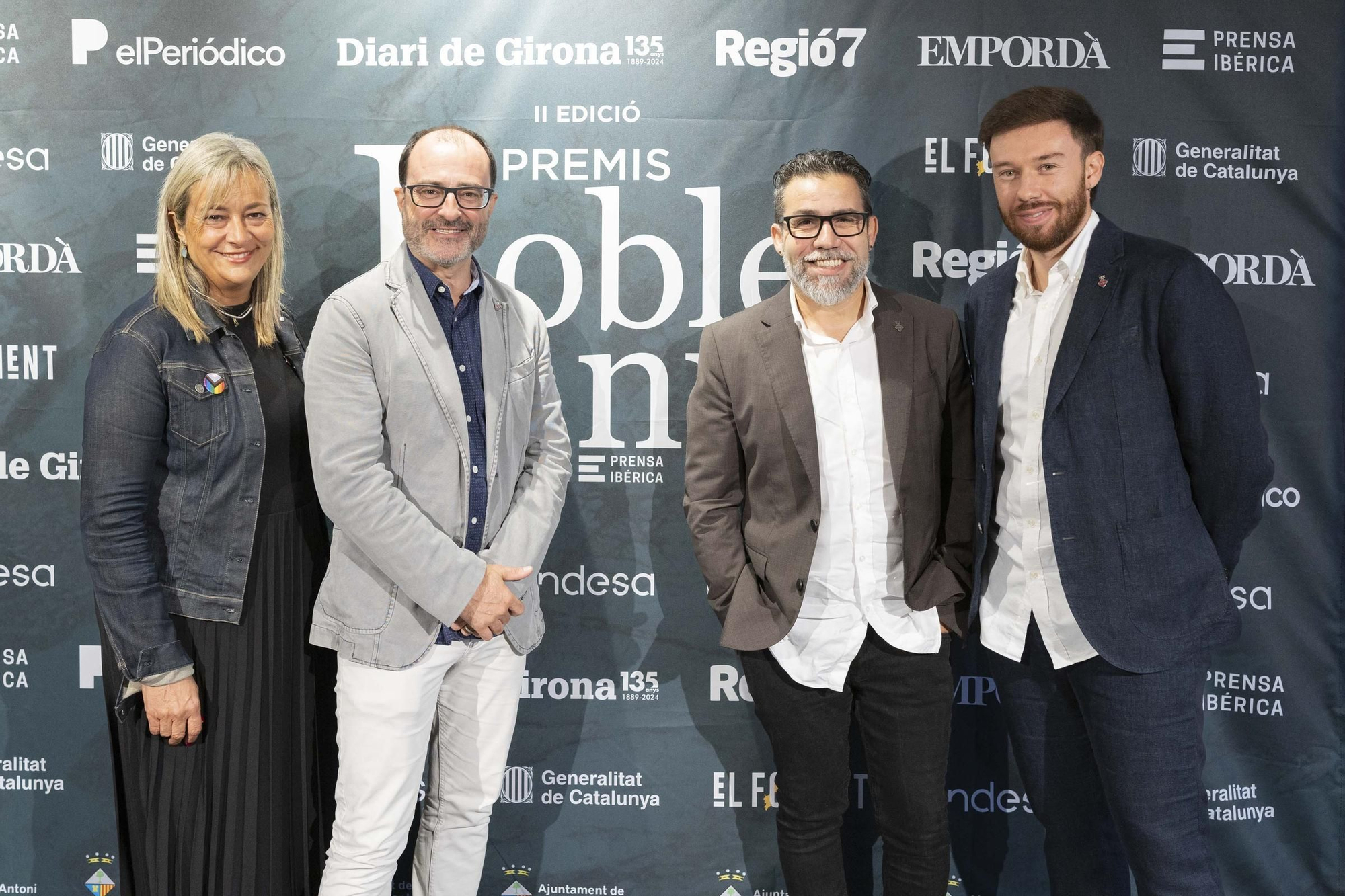 Les imatges dels Premis Poble de l’Any 2024 al Castell de Calonge