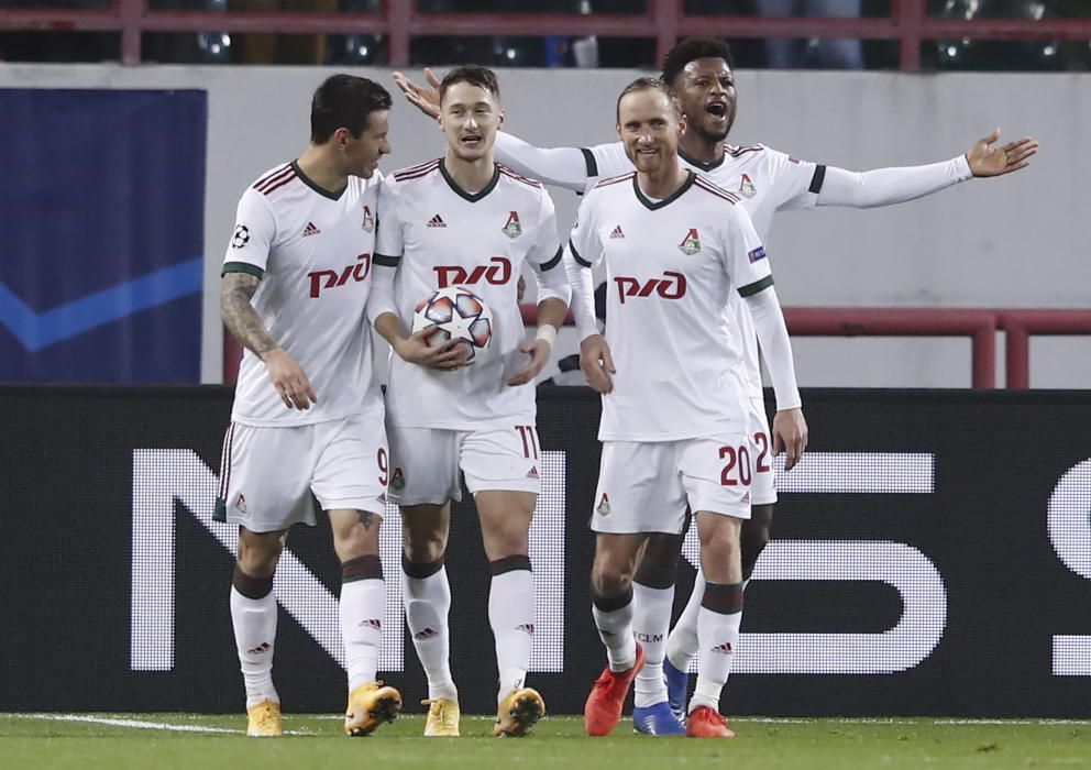 Champions League: Lokomotiv Moscú - Atlético