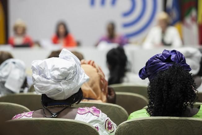 16/05/2016.Inauguración del I Encuentro de Parlamentarias Canarias-África.Hanna Birna.Catherine Samba-Panza.Carolina Darias.Maria Teresa Fernandez de la Vega.Barbara Hendricks.Santa Cruz de Tenerife