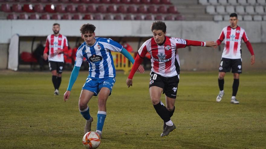 Luque, en una acción del partido