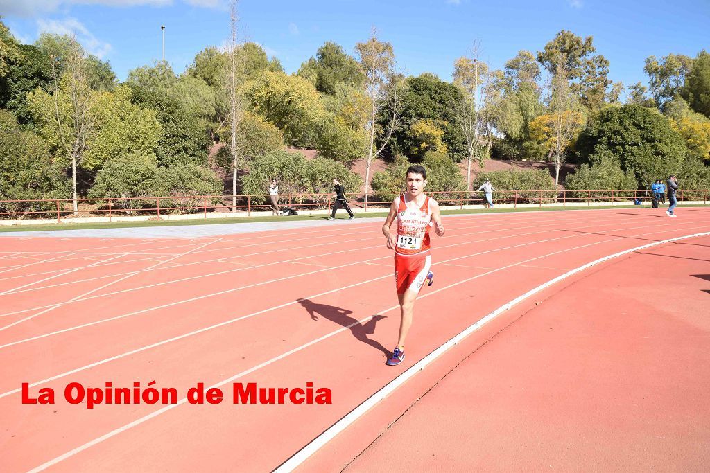 Regional absoluto y sub-23 de atletismo en Lorca (I)