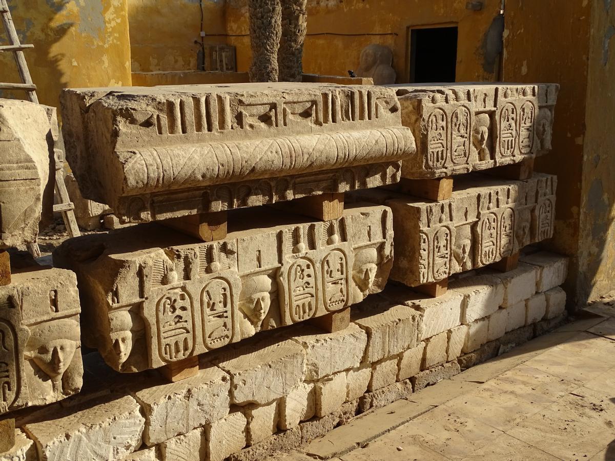 Nova troballa faraònica: el Museu Egipci de Barcelona descobreix les restes d’un temple de Ptolemeu I