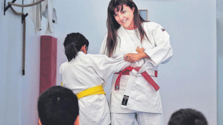 Una maestra y judoka audaz