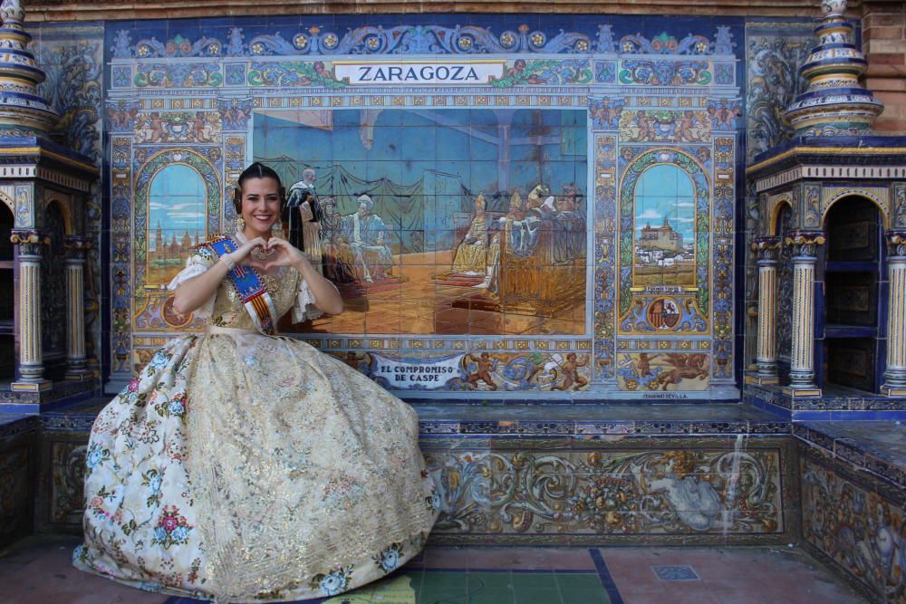 Extra Fallas 2020 | Memoria de la visita de la fallera mayor y corte a Sevilla