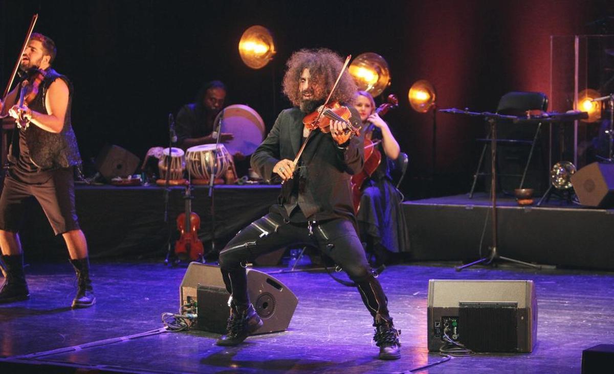 El artista, en un concierto. // FdV