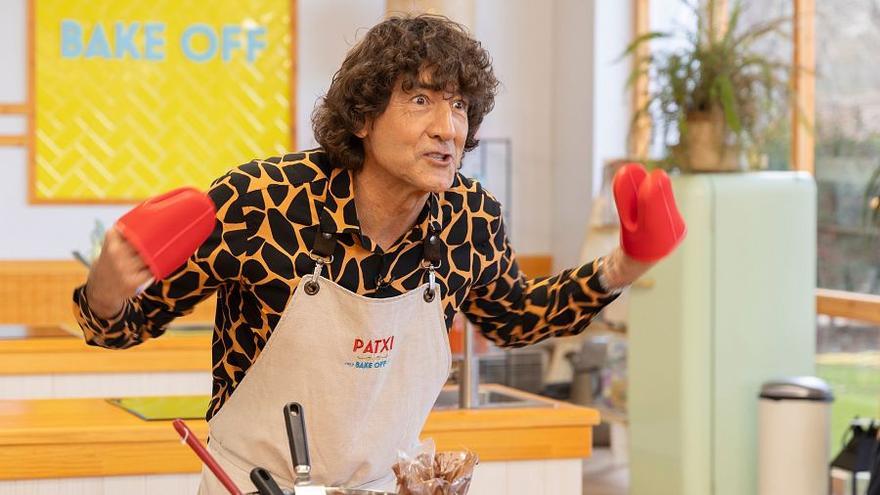 Patxi Salinas, en las cocinas de &#039;Bake Off&#039;, de TVE.