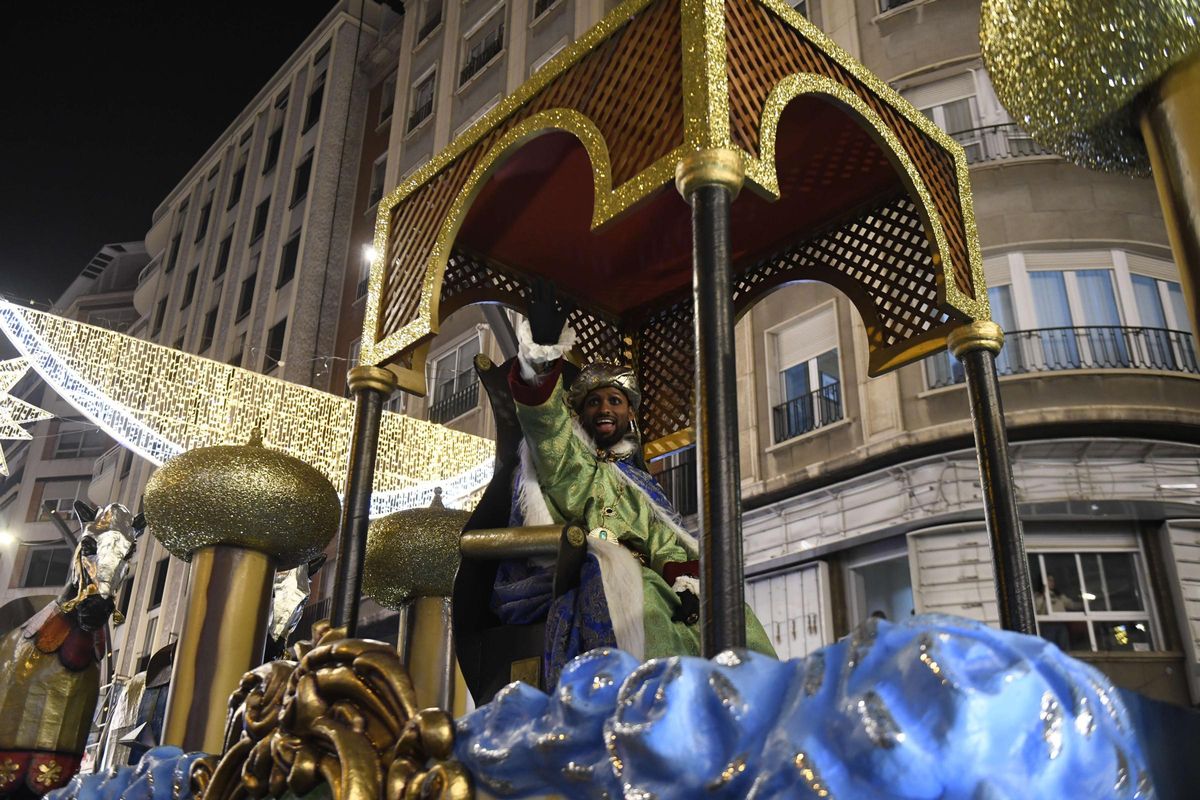 Cabalgata de Reyes en Murcia.