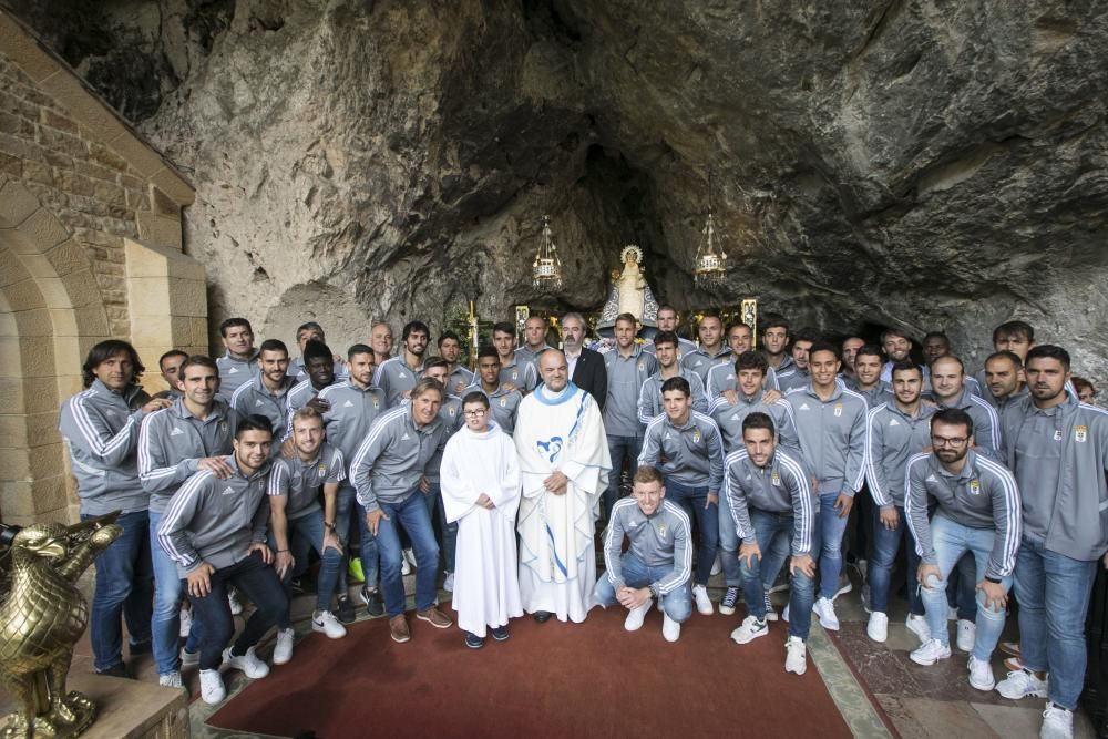 La visita del Oviedo a Covadonga