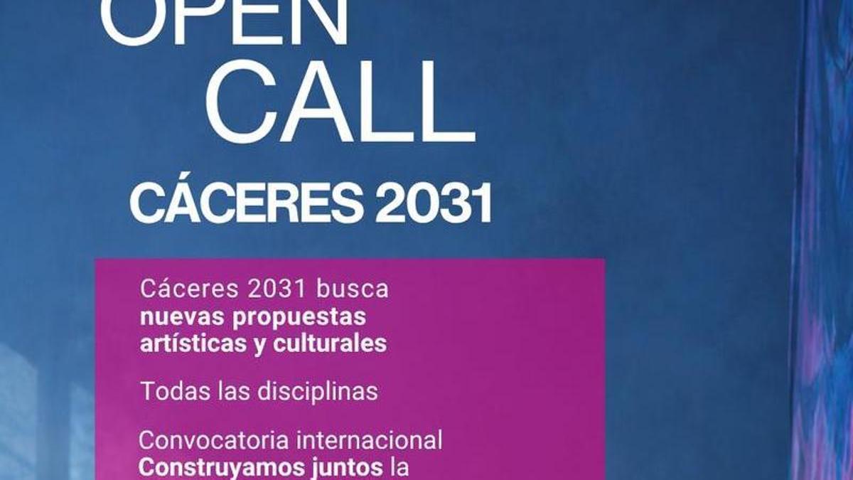 'Open Call' Cáceres 2031.